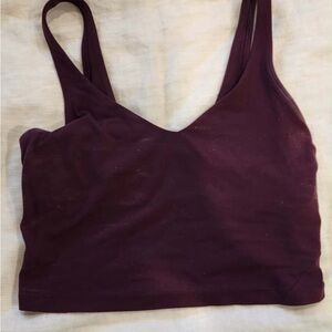 Women's Burgundy Bralette
